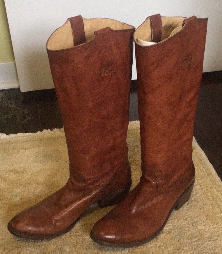 frye carson lug riding boots
